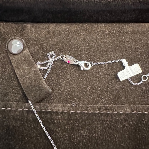 Roberto Coin Princess Flower Diamond Necklace 18K - Picture 2 of 4